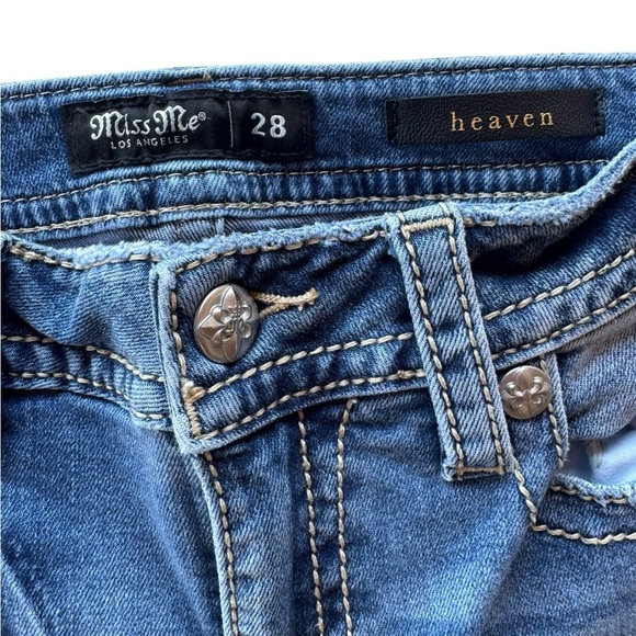 MISS ME.   Blue Skinny Jeans Sleek Fit - Picture 4 of 8